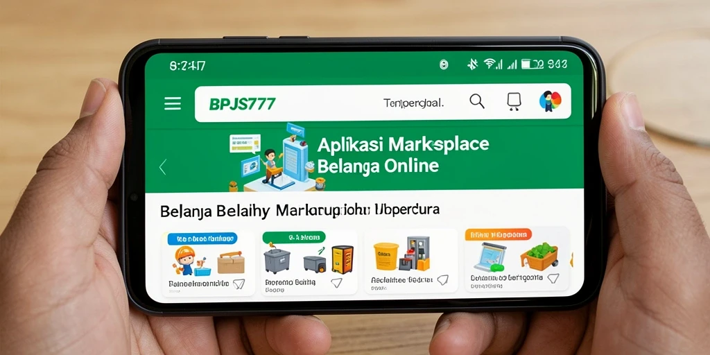 Antarmuka aplikasi BPJS777 yang menarik dan mudah digunakan.