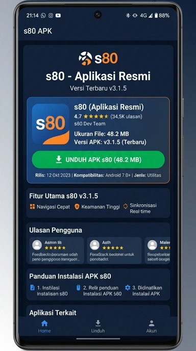 Panduan Unduh APK s80 Terbaru untuk Pengguna Android
